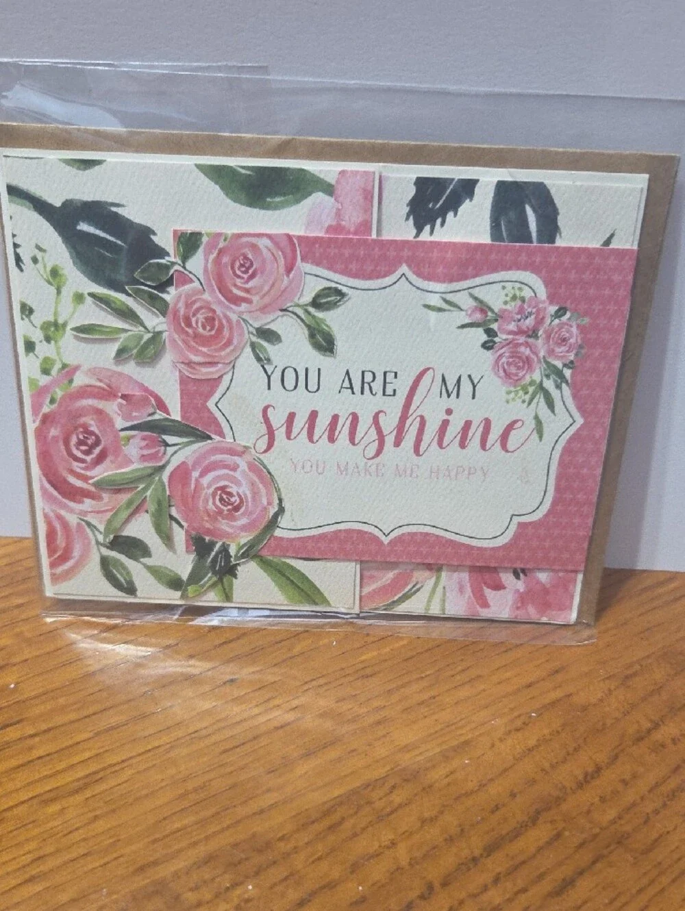 4 Assorted Handmade Greeting Card Set